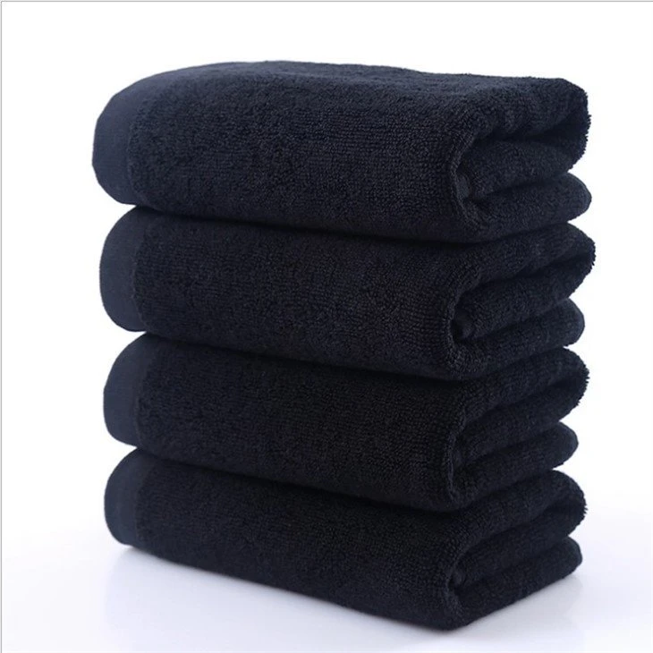Black Salon Towel