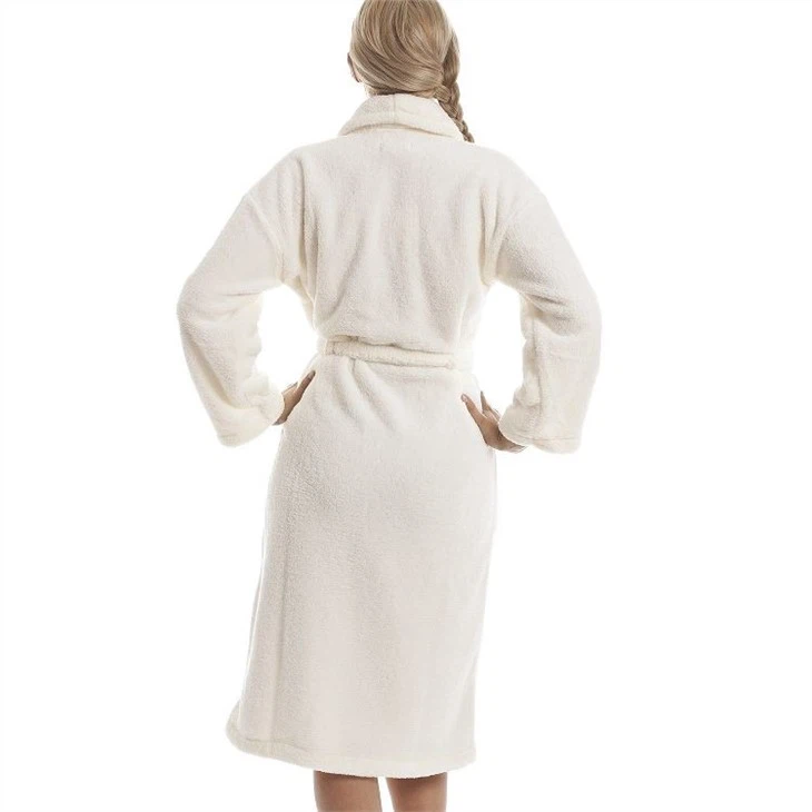 Hotel Peach Skin Bathrobe