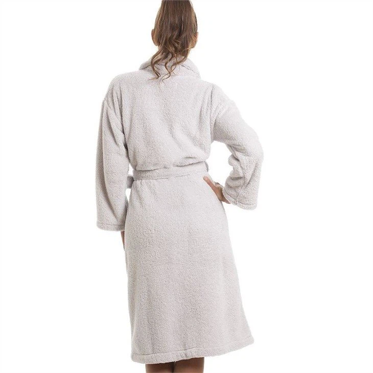 Hotel Imitation Silk Bathrobe